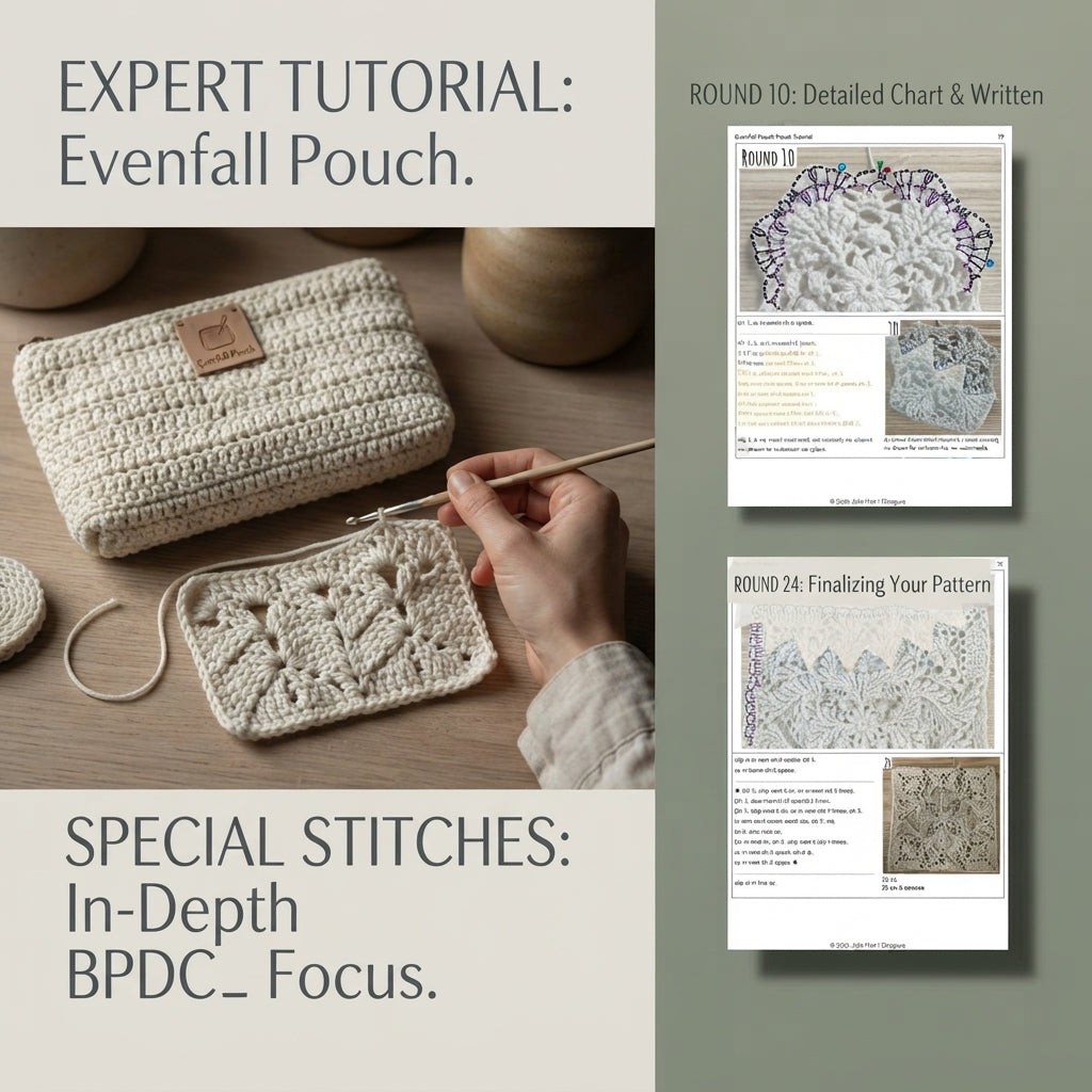 Fall Pouch | Crochet Pattern PDF