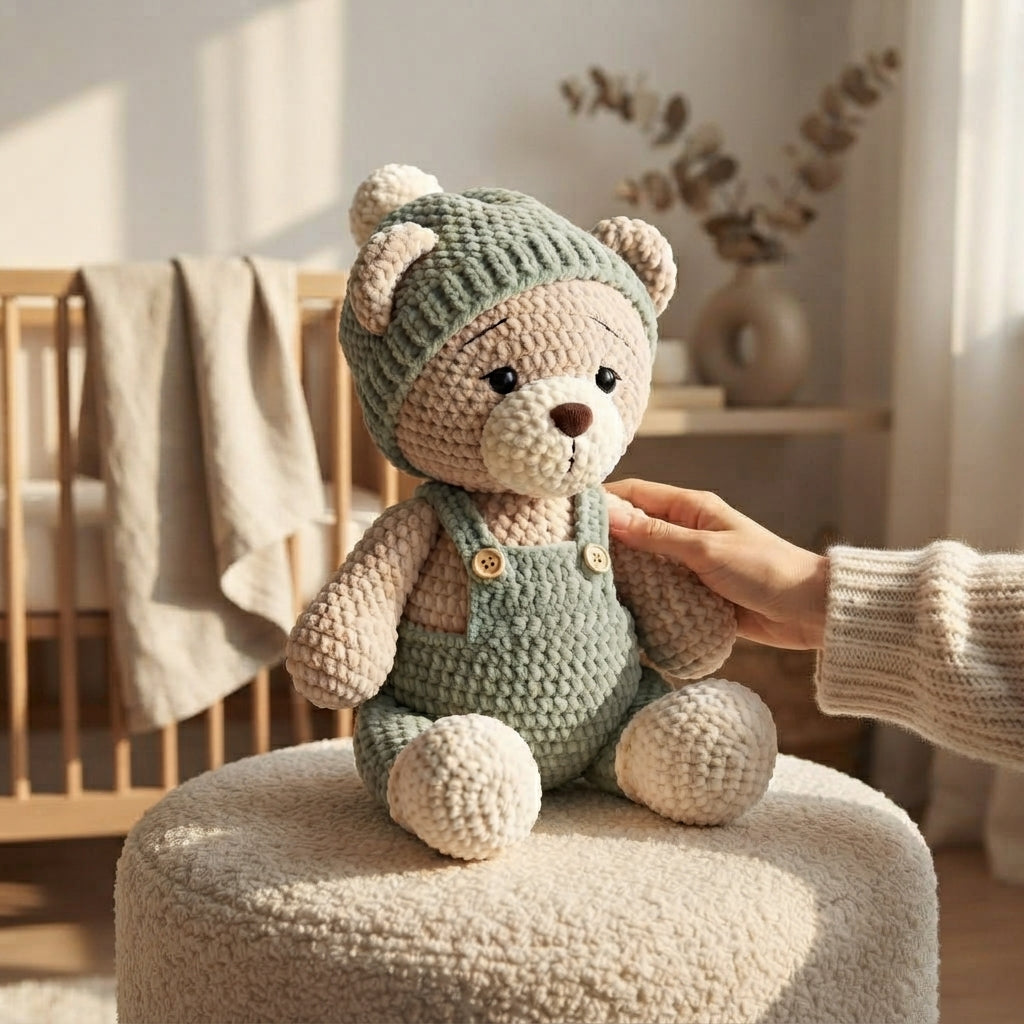 Adorable Amigurumi Teddy Bear | Crochet Pattern Download