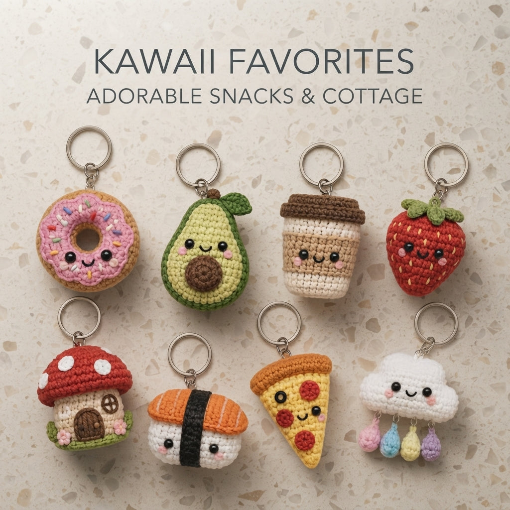 Giant Amigurumi Bundle | 130+ Keychain PDFs