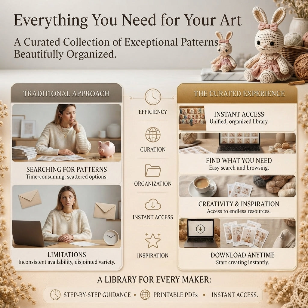 Giant Amigurumi Library V2 | 10000+ Pattern Collection