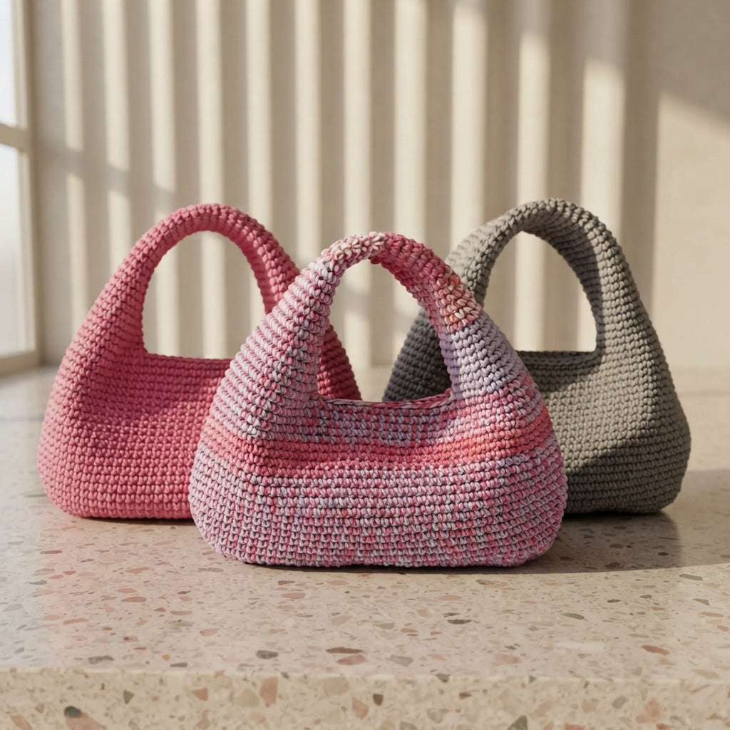 Purse Handbag Shoulder Bag | Crochet Pattern PDF