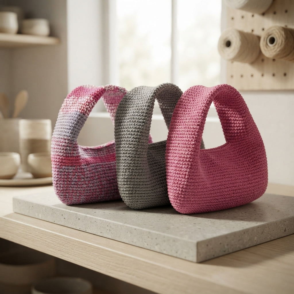 Purse Handbag Shoulder Bag | Crochet Pattern PDF