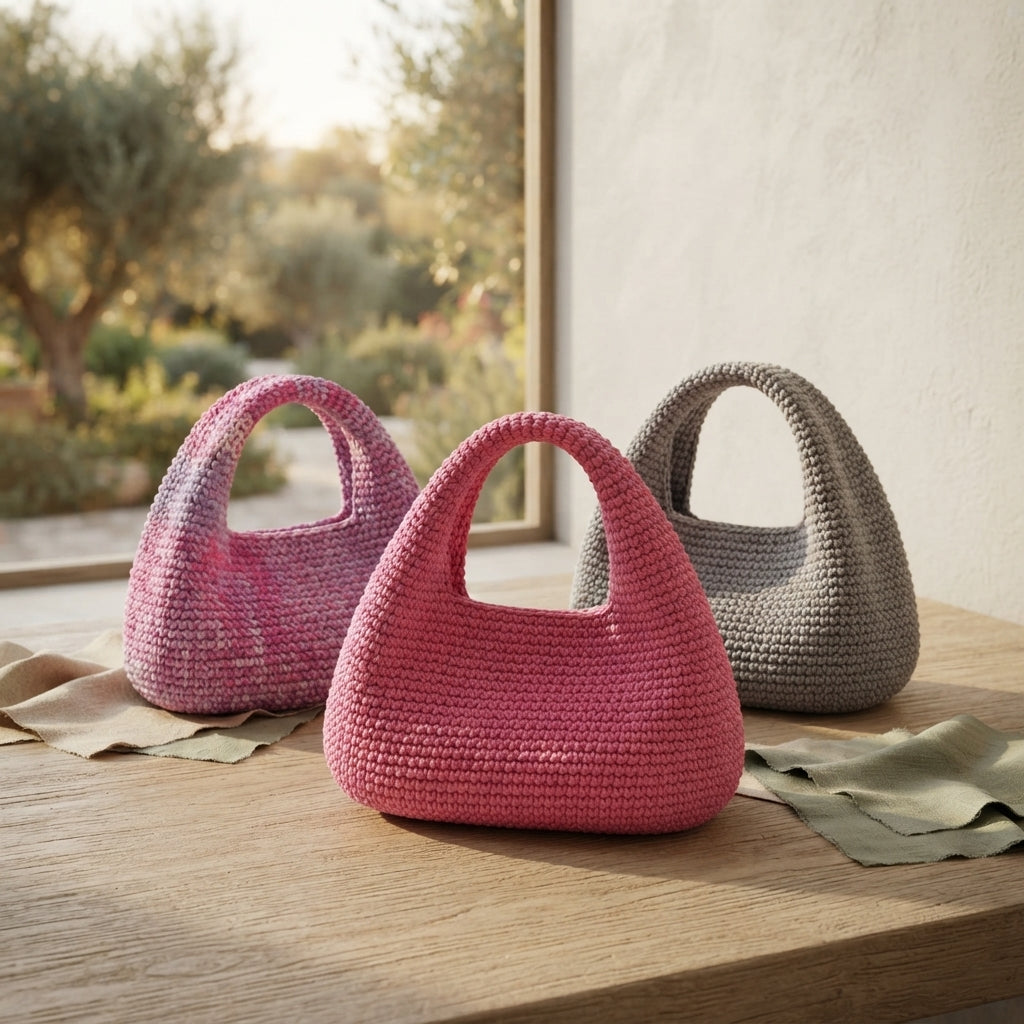 Purse Handbag Shoulder Bag | Crochet Pattern PDF