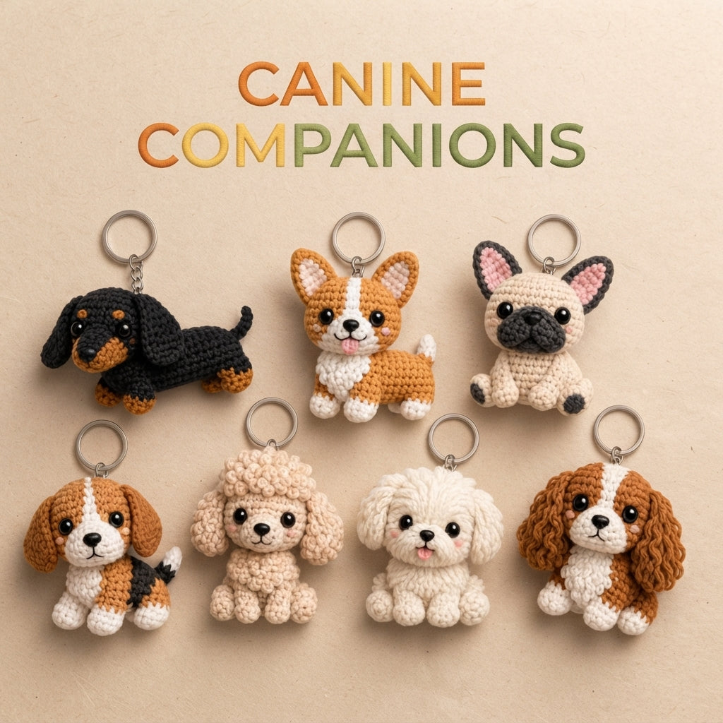 Giant Amigurumi Bundle | 130+ Keychain PDFs