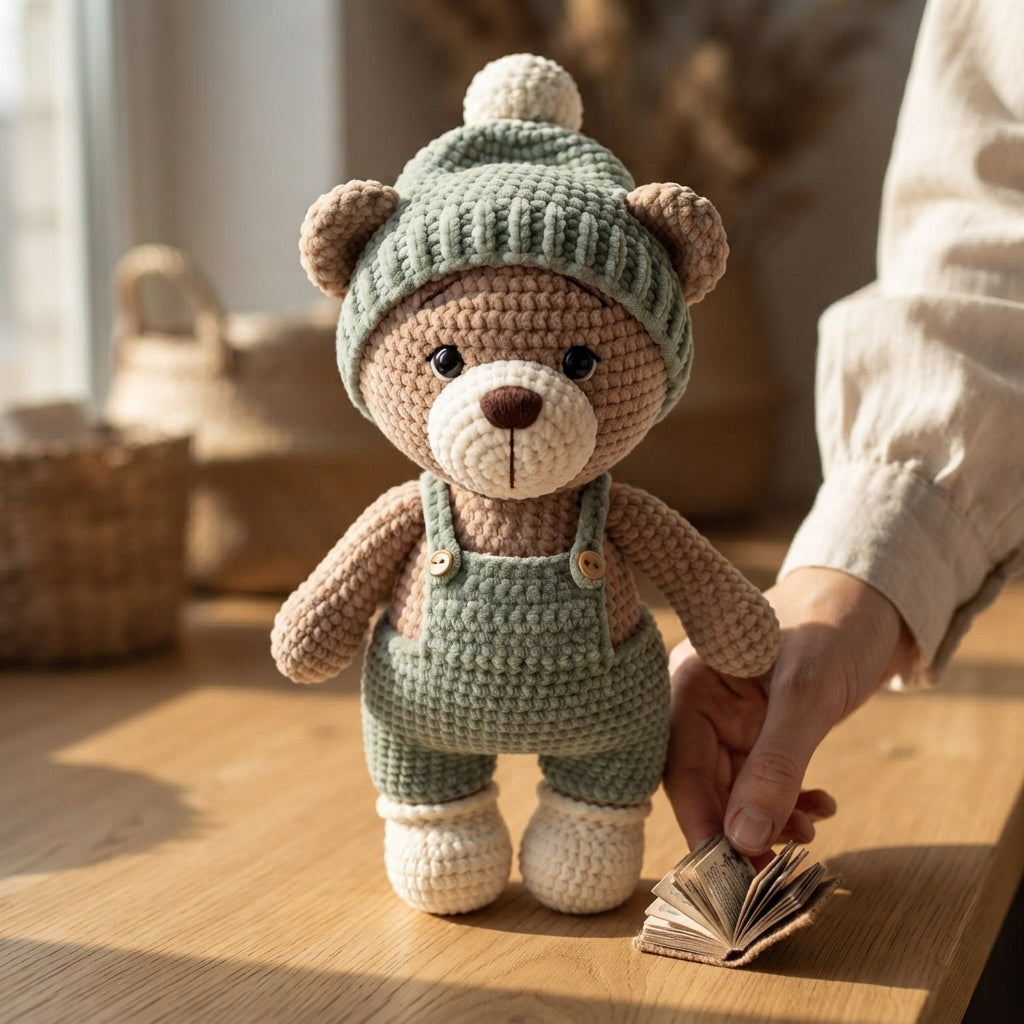 Adorable Amigurumi Teddy Bear | Crochet Pattern Download