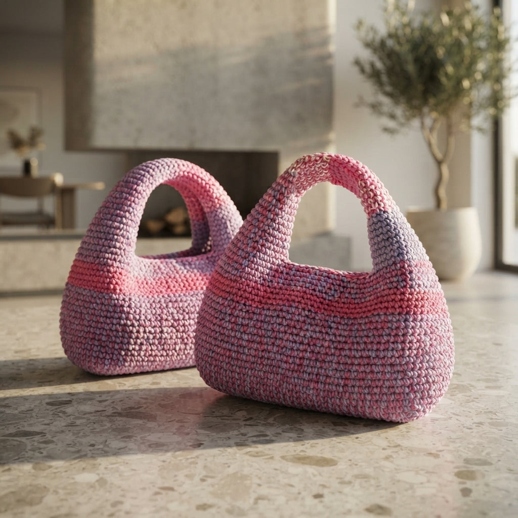 Purse Handbag Shoulder Bag | Crochet Pattern PDF