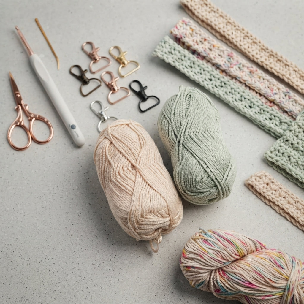 Gorgeous Keychain Bag Charm | Crochet PDF Pattern — Design 2