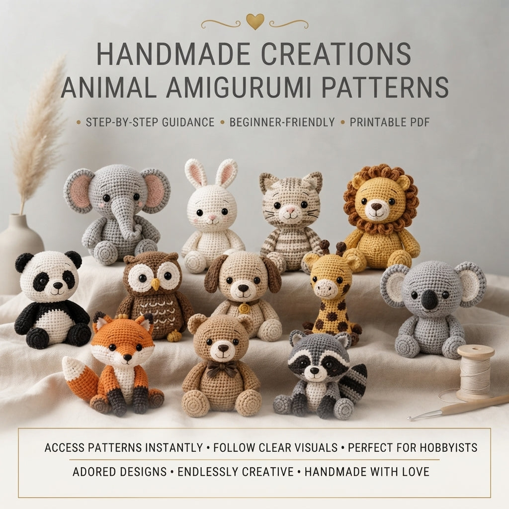 Giant Amigurumi Library V2 | 10000+ Pattern Collection