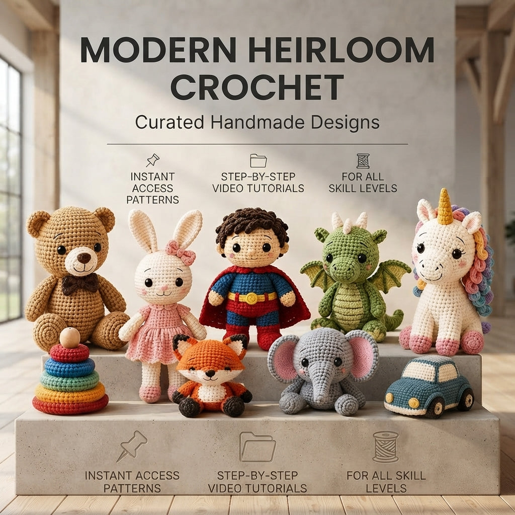 Giant Amigurumi Library V2 | 10000+ Pattern Collection