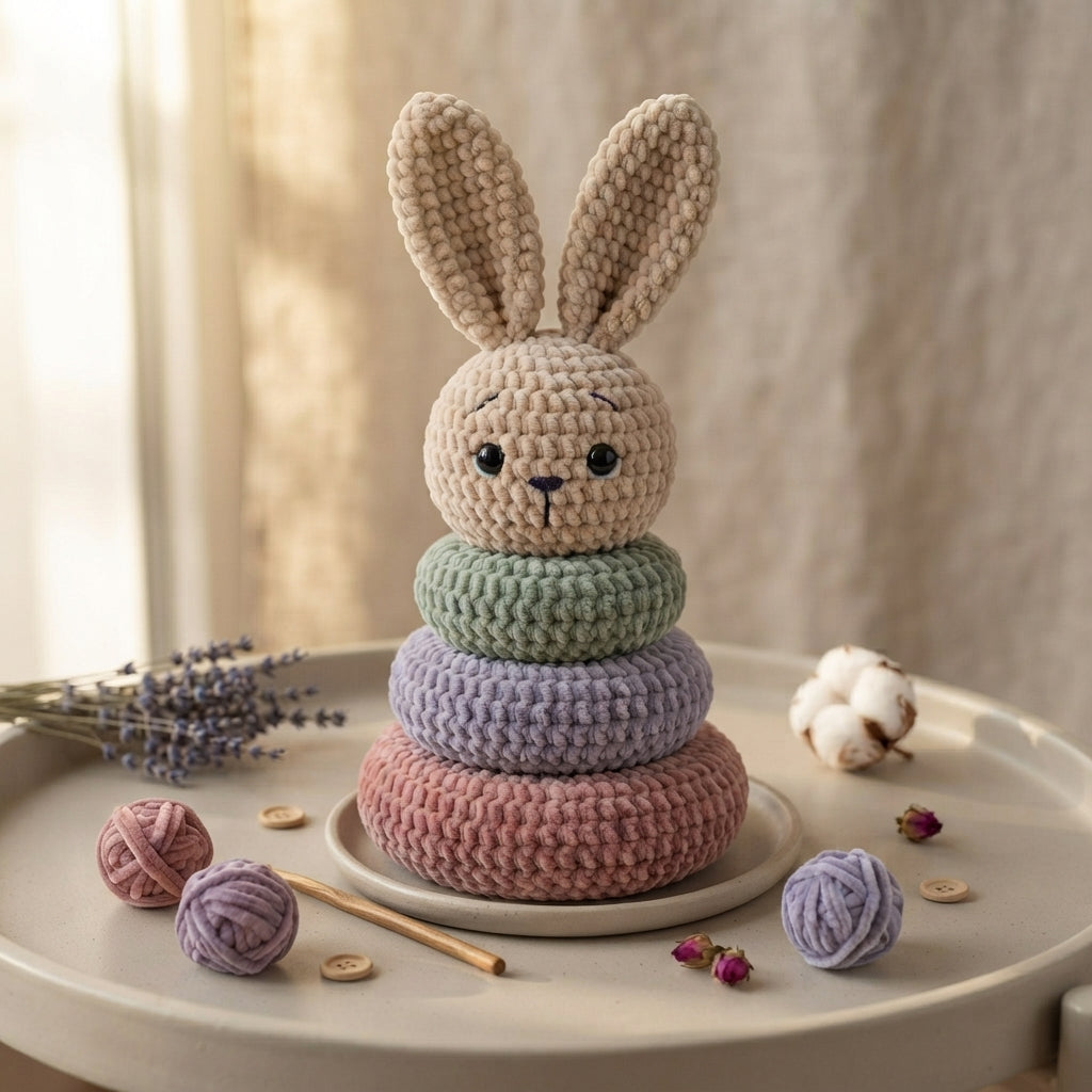 Cuddly Bunny Buddy | Crochet Pattern PDF