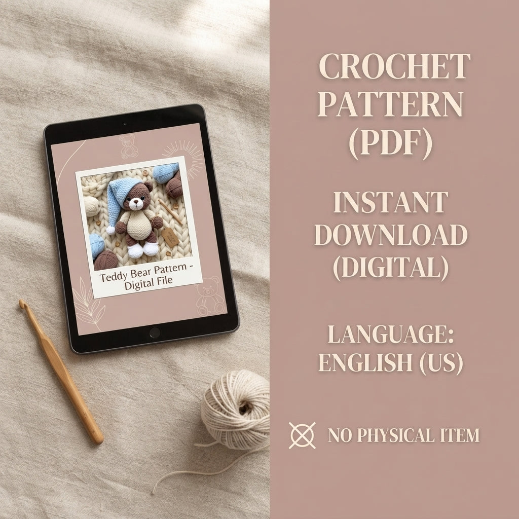 Cuddly Bunny Buddy | Crochet Pattern PDF