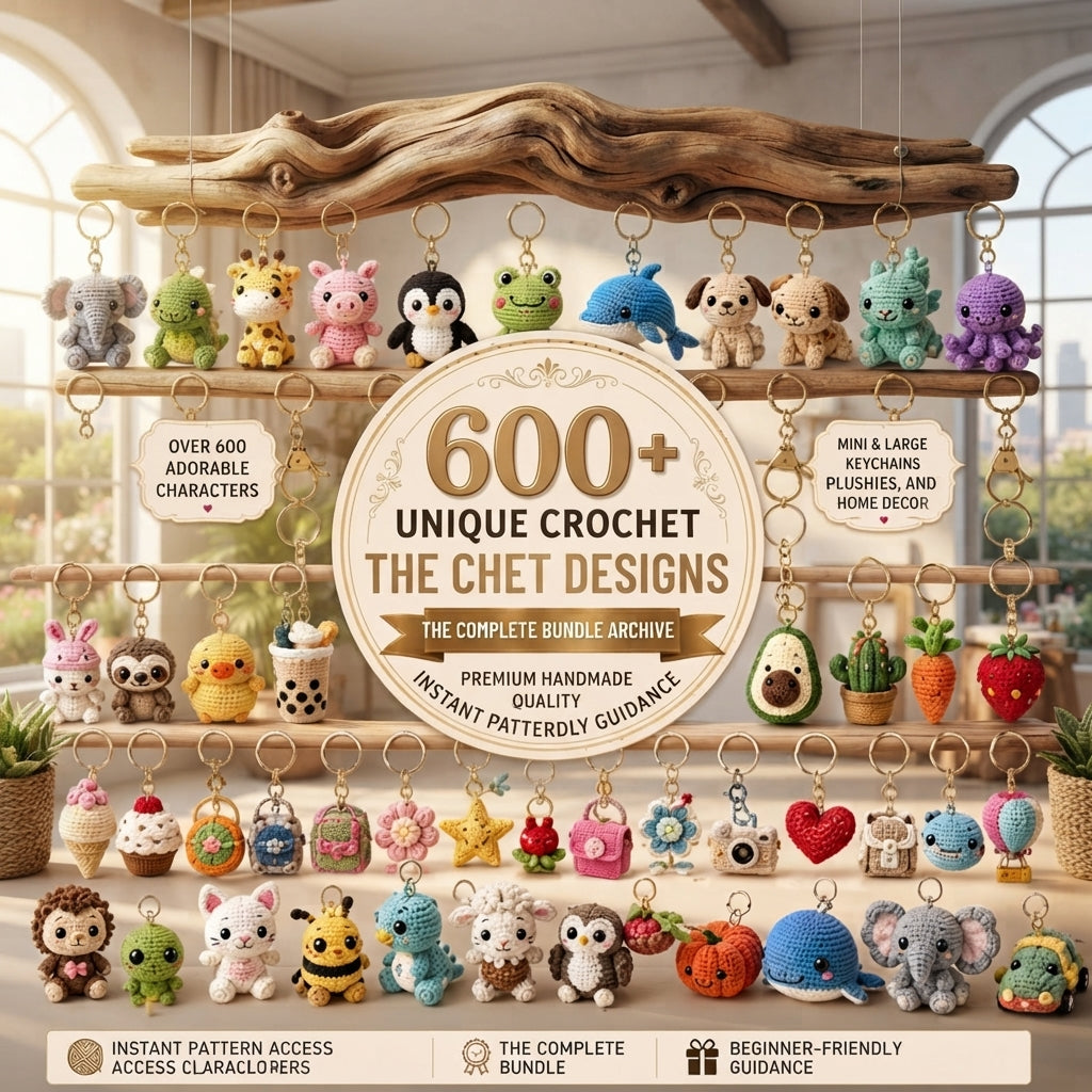 Ultimate Keychain Collection | 600+ Amigurumi PDF