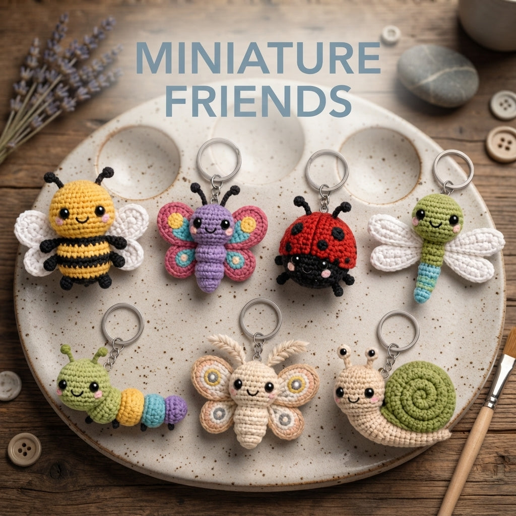Giant Amigurumi Bundle | 130+ Keychain PDFs