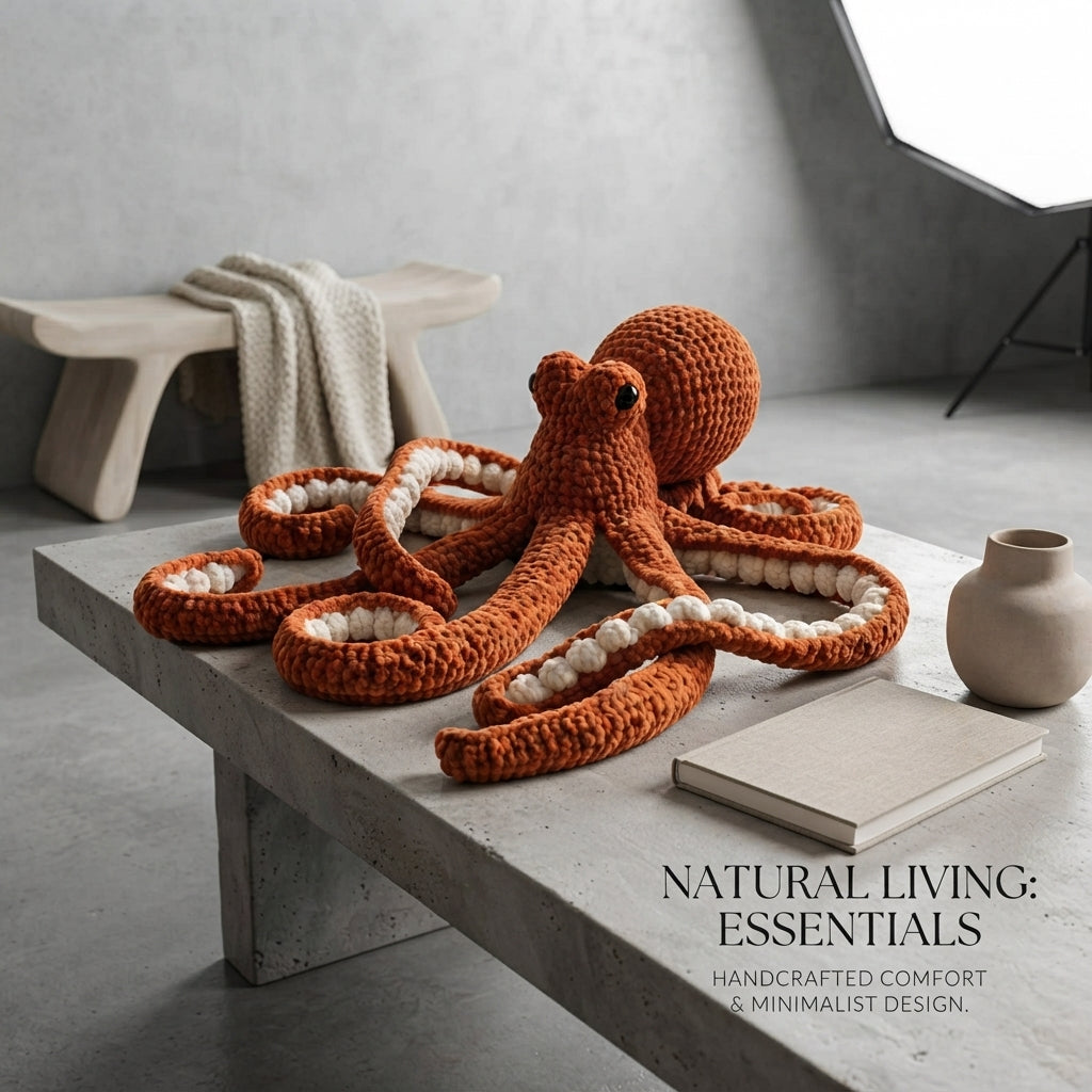 Realistic Octopus | Crochet Pattern PDF