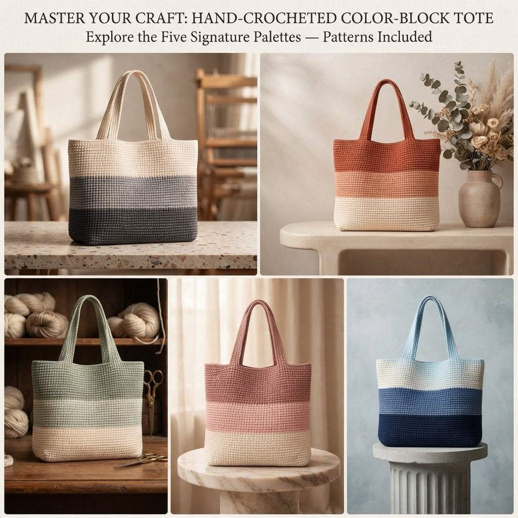 Shoulder Bag Boho Market Bag | Crochet Pattern PDF