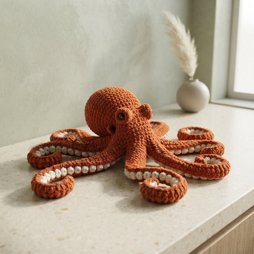Realistic Octopus | Crochet Pattern PDF