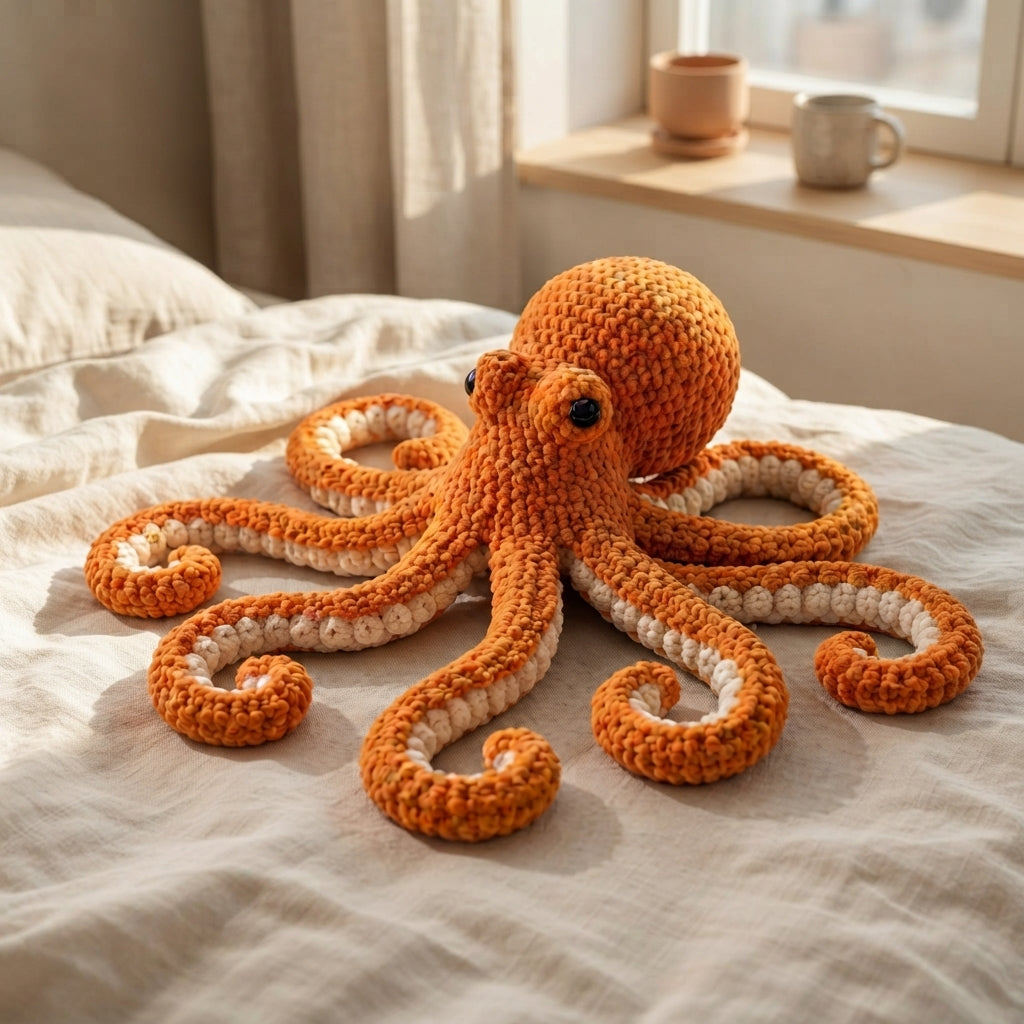Realistic Octopus | Crochet Pattern PDF