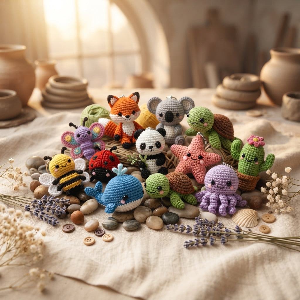 Massive 350+ Mini Charm Patterns | Crochet Bundle — Design 2