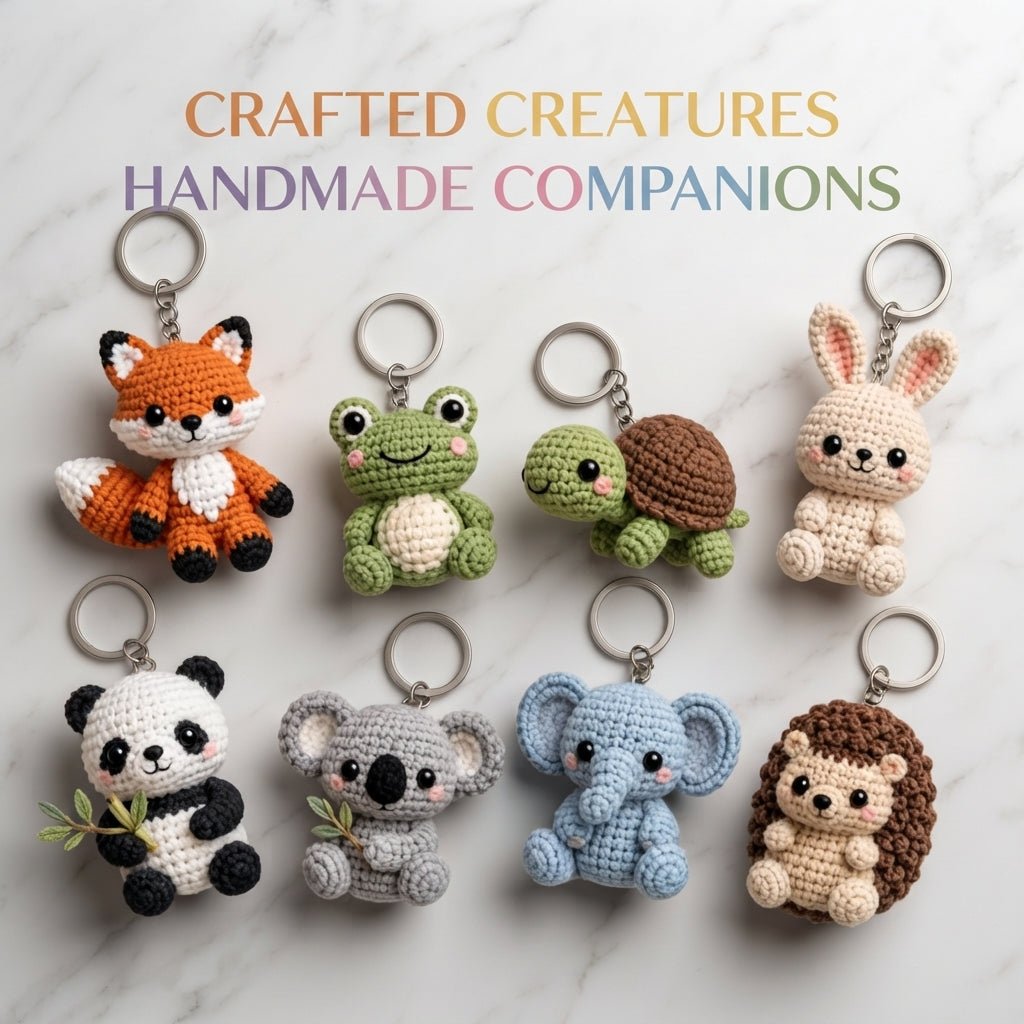 Giant Amigurumi Bundle | 130+ Keychain PDFs