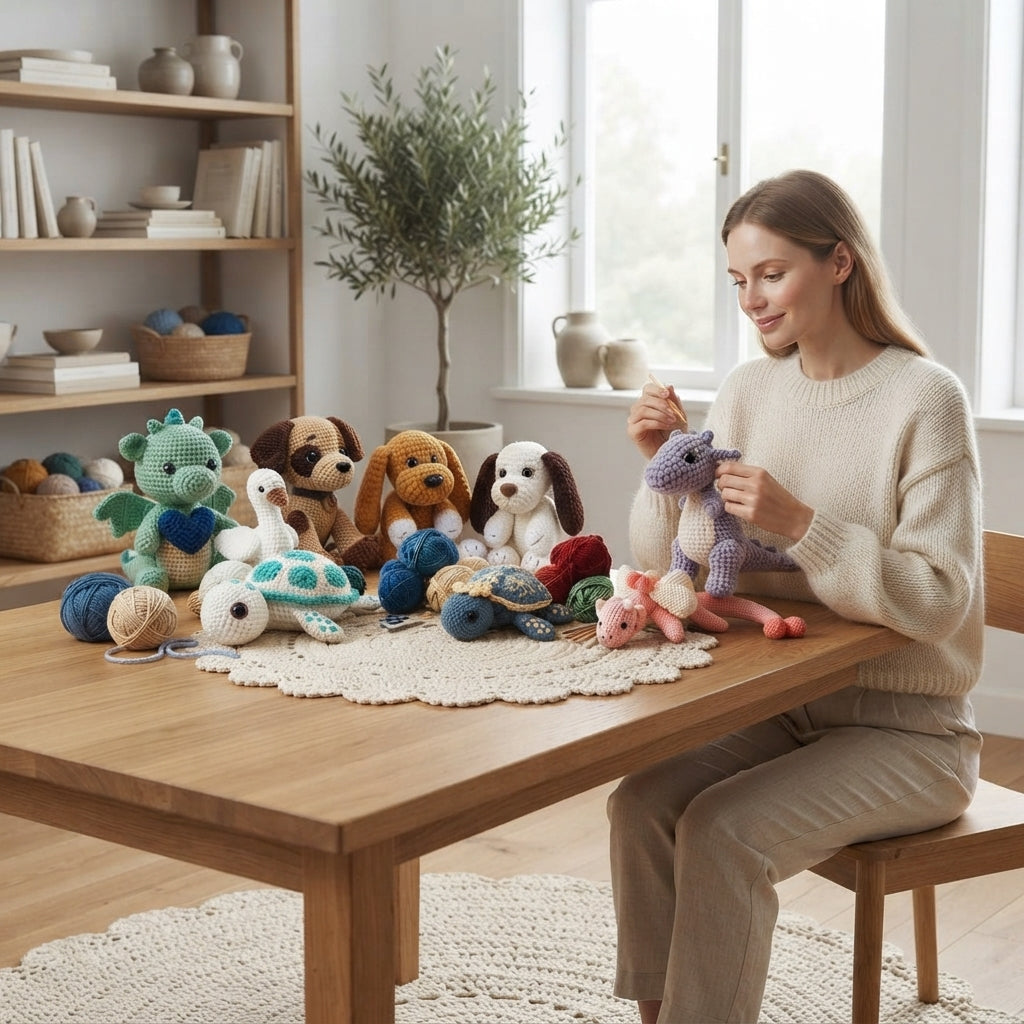Complete Keychain Library | 10+ Crochet Patterns