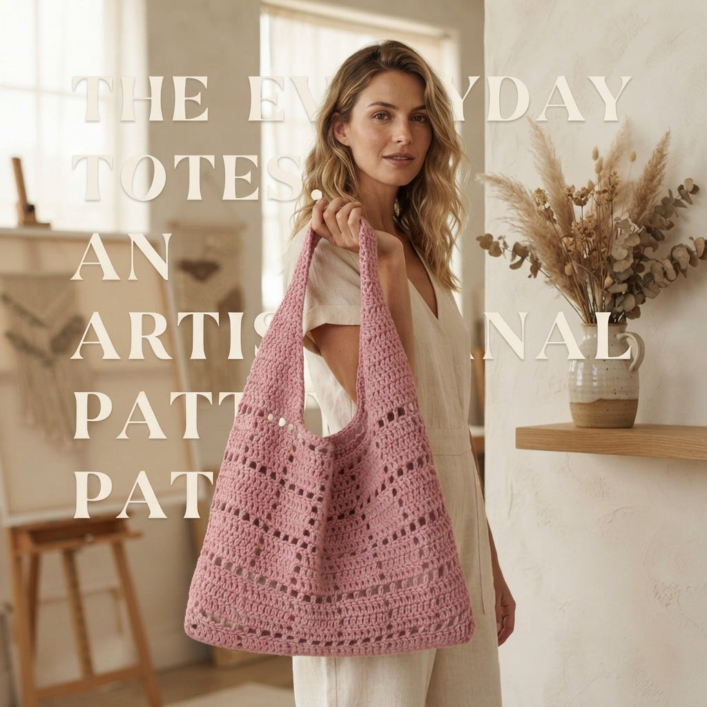 Mesh Bag Everyday Tote | Crochet Pattern PDF