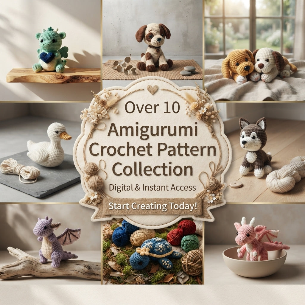 Complete Keychain Library | 10+ Crochet Patterns