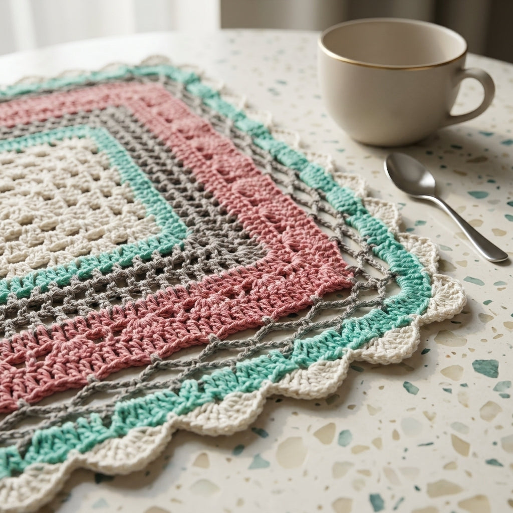 Lace Boho Kerchief | Summer Crochet Pattern PDF
