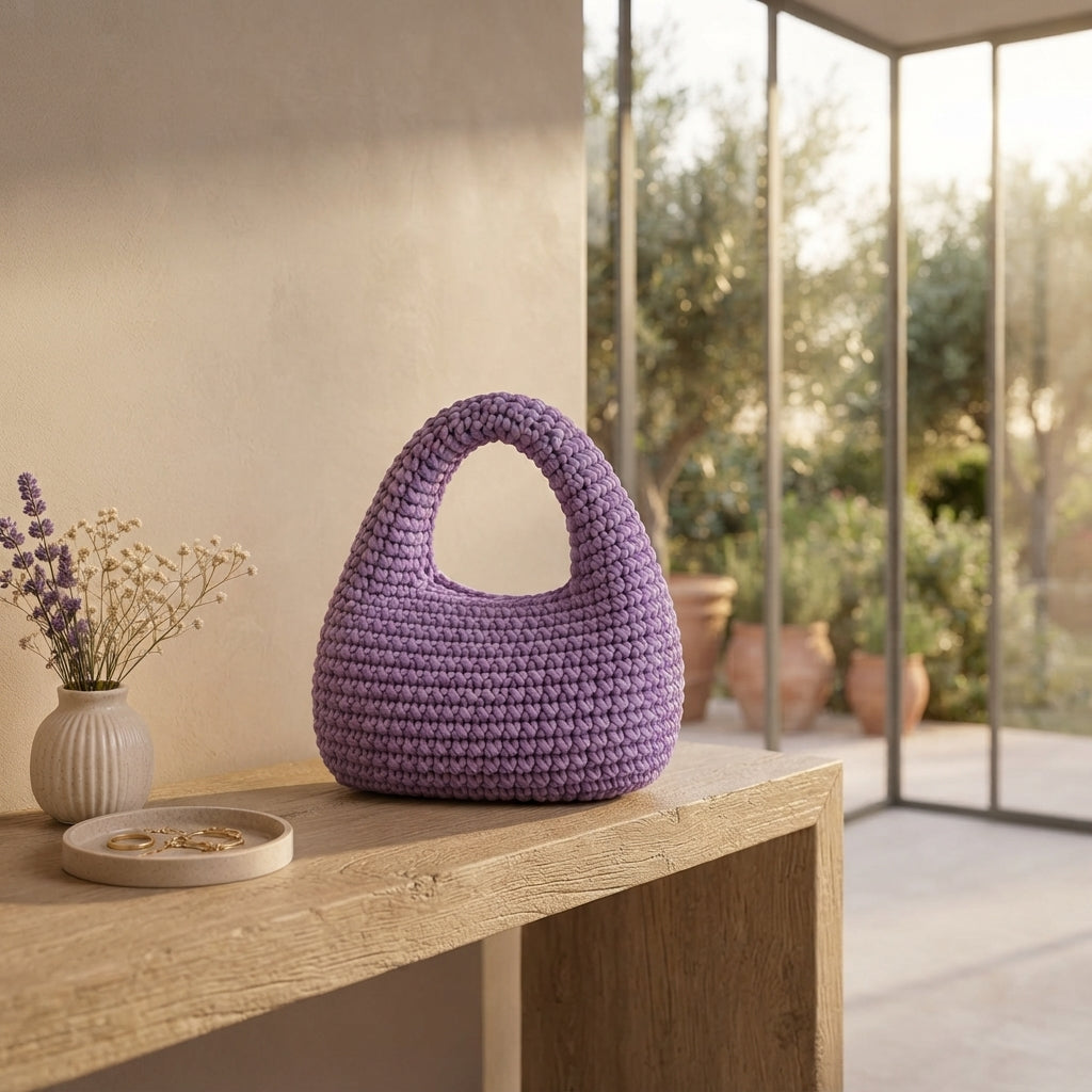 Handbag Modern Purse | Crochet Pattern PDF