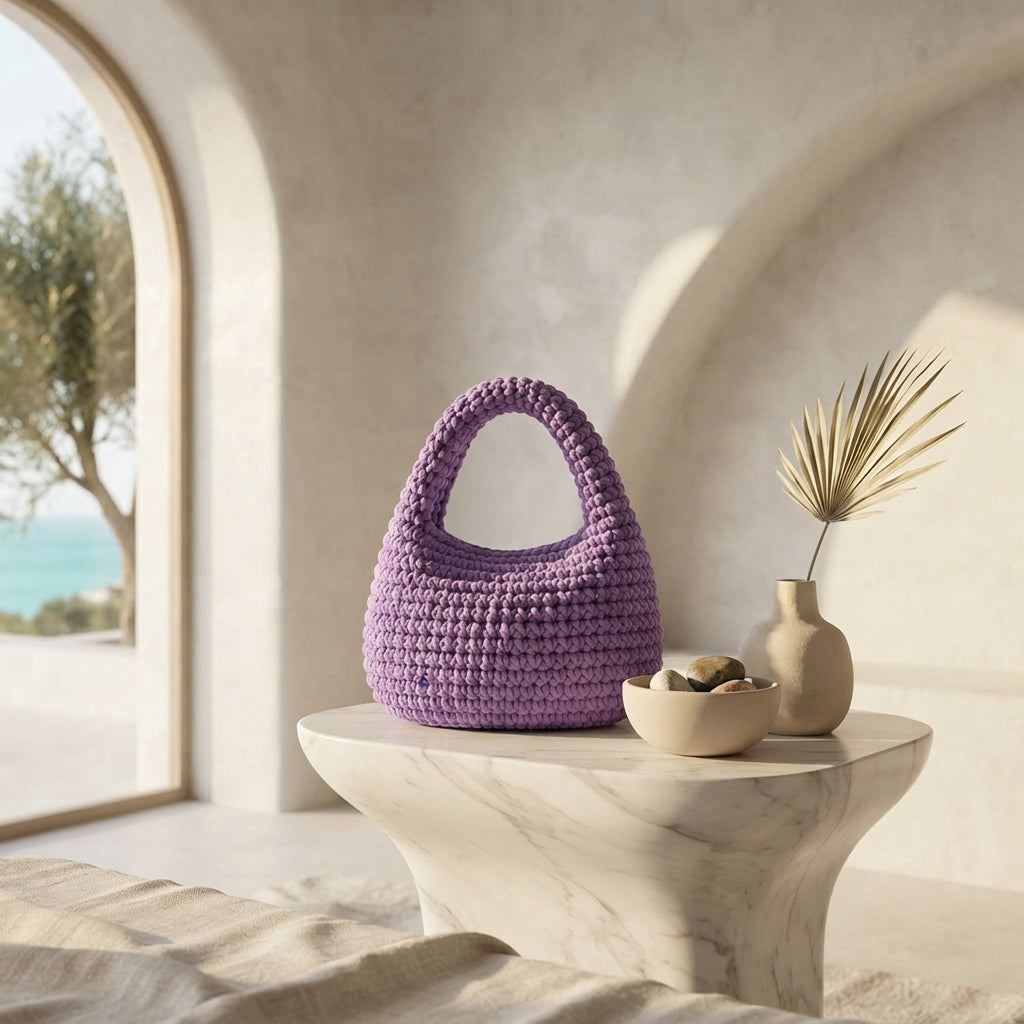 Handbag Modern Purse | Crochet Pattern PDF