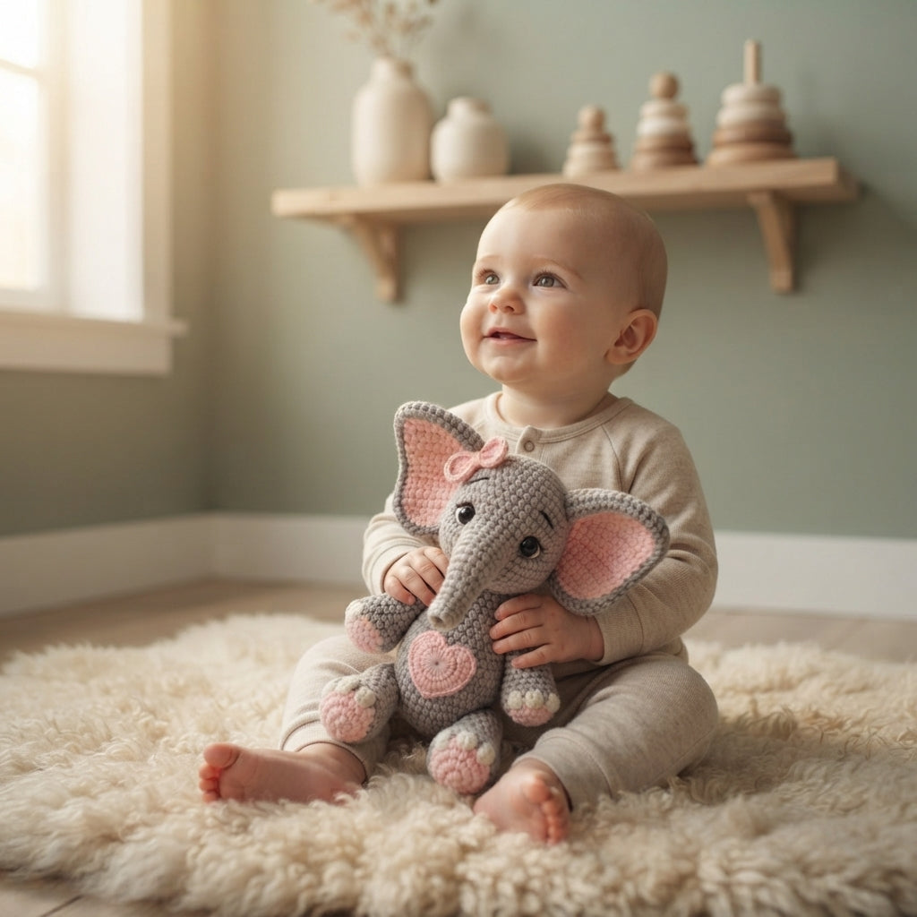 Elephant Toy Amigurumi | Amigurumi Pattern PDF