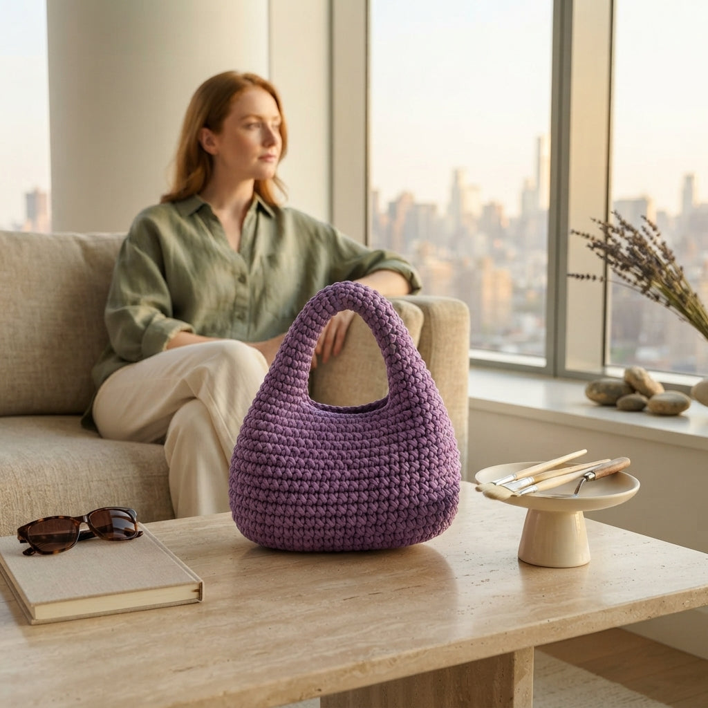 Handbag Modern Purse | Crochet Pattern PDF
