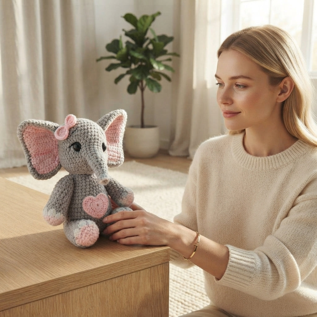 Elephant Toy Amigurumi | Amigurumi Pattern PDF