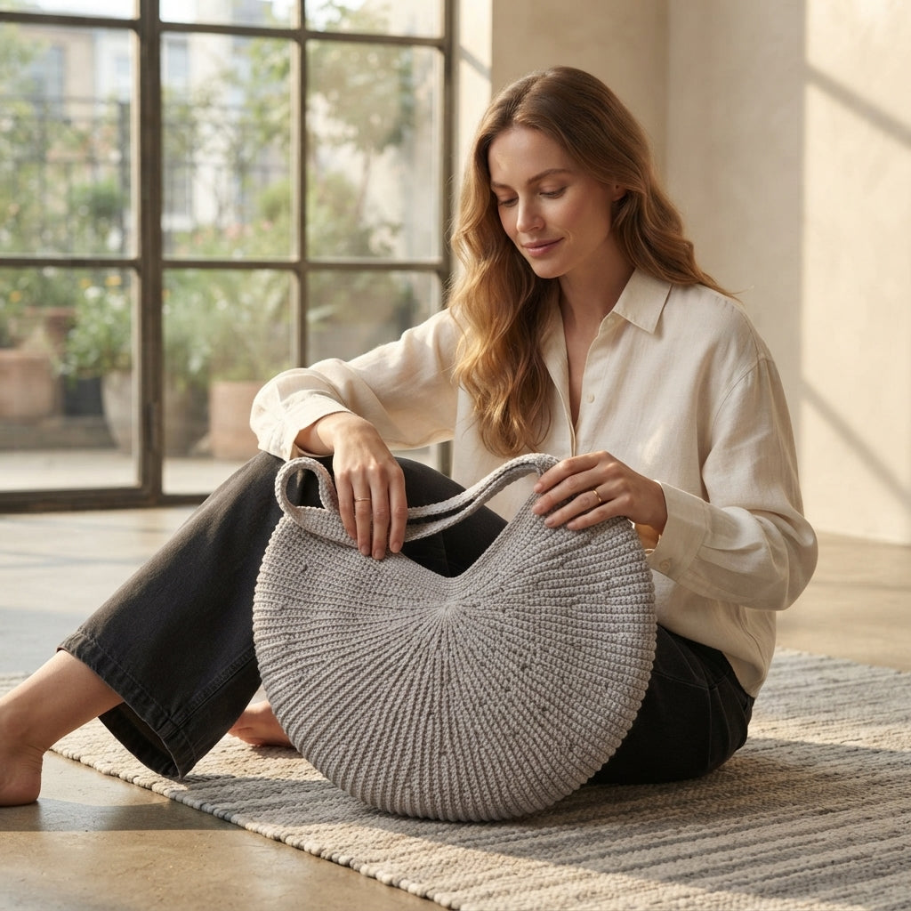 Shopper Tote Textured Tote | Crochet Pattern PDF