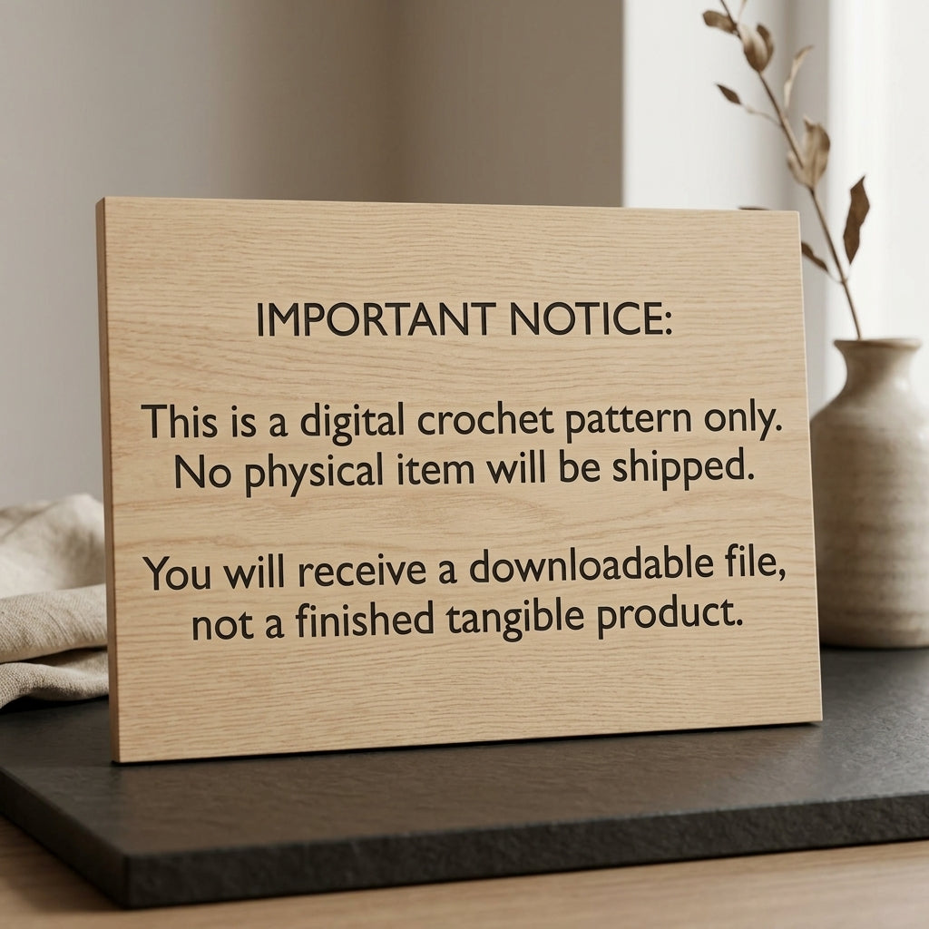 Lace Boho Kerchief | Summer Crochet Pattern PDF