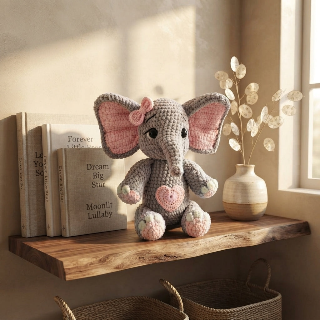 Elephant Toy Amigurumi | Amigurumi Pattern PDF