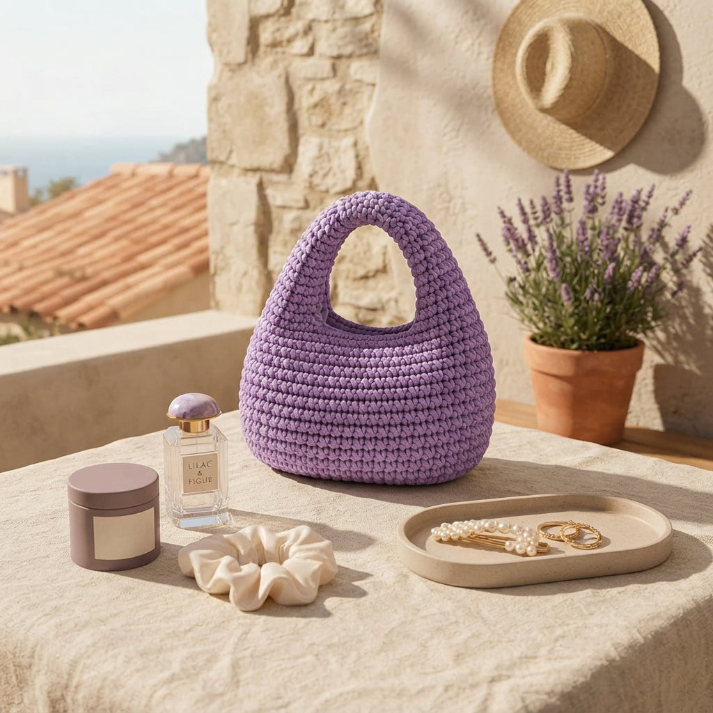 Handbag Modern Purse | Crochet Pattern PDF