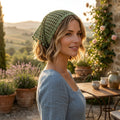 Lace Mesh Head Scarf | Beginner Crochet Pattern PDF