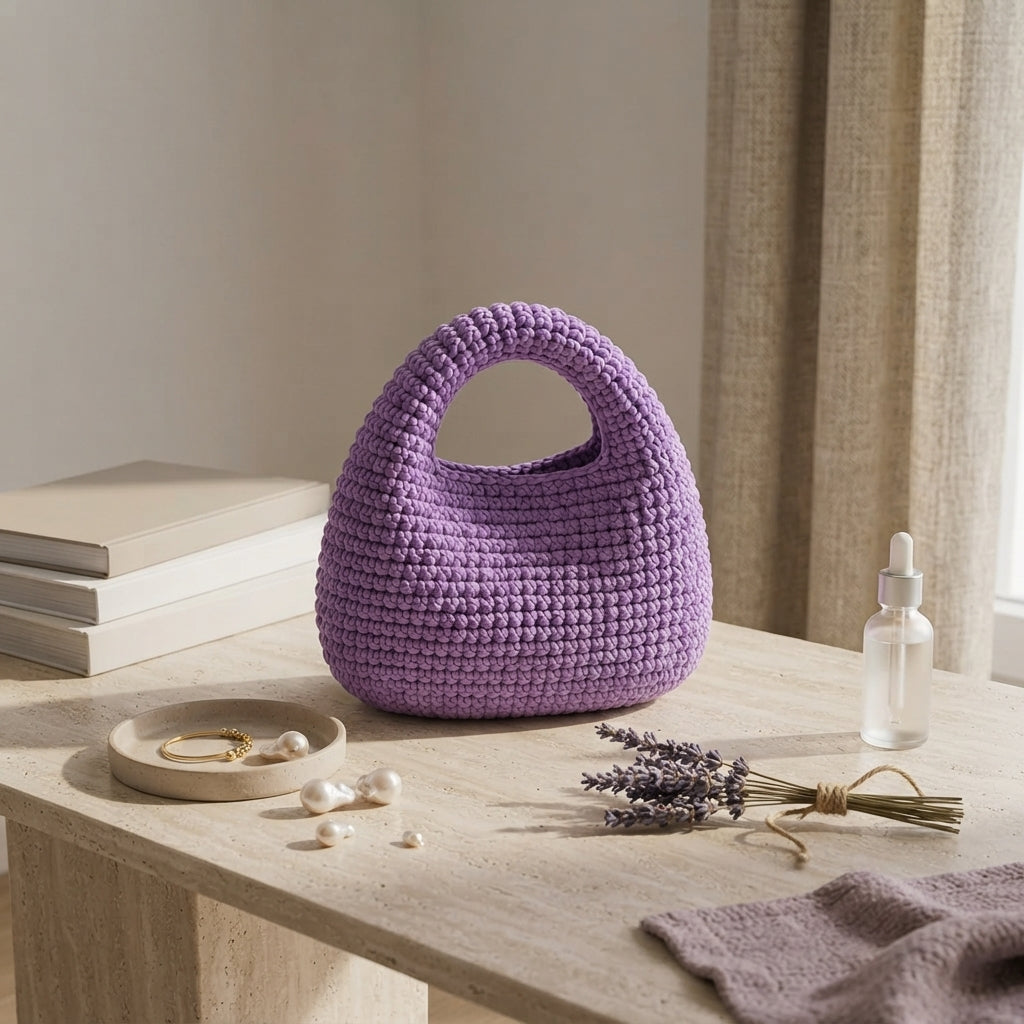 Handbag Modern Purse | Crochet Pattern PDF
