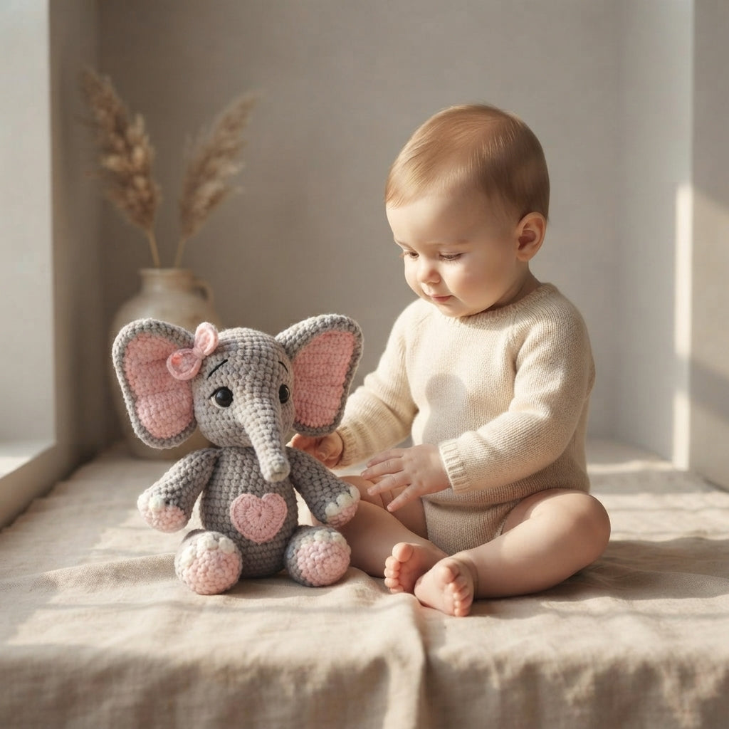 Elephant Toy Amigurumi | Amigurumi Pattern PDF