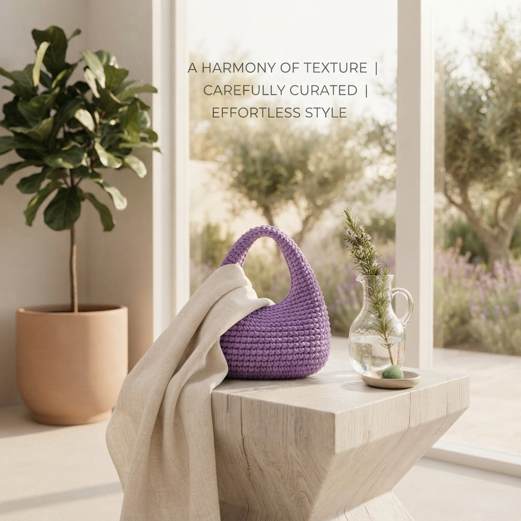 Handbag Modern Purse | Crochet Pattern PDF