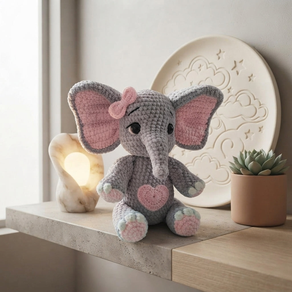 Elephant Toy Amigurumi | Amigurumi Pattern PDF