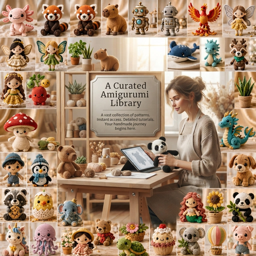 Giant Amigurumi Library | 10,000+ Pattern Collection