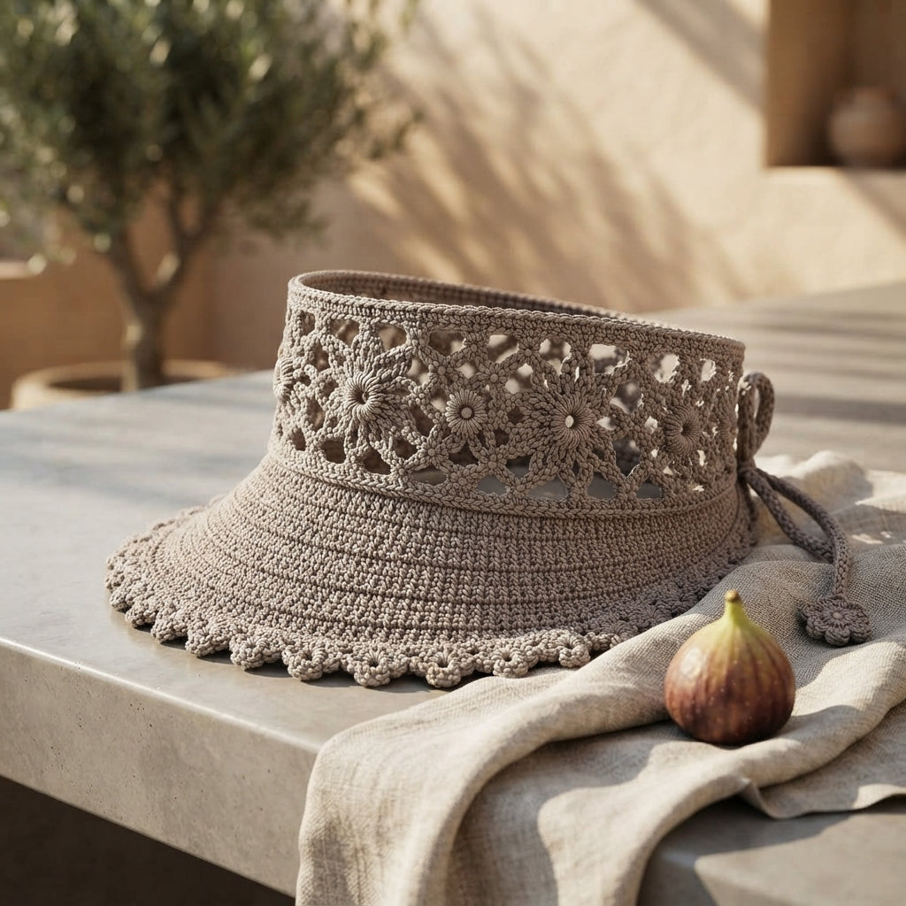 Lovely Sun Hat | Crochet Beach Hat Pattern — Design 2
