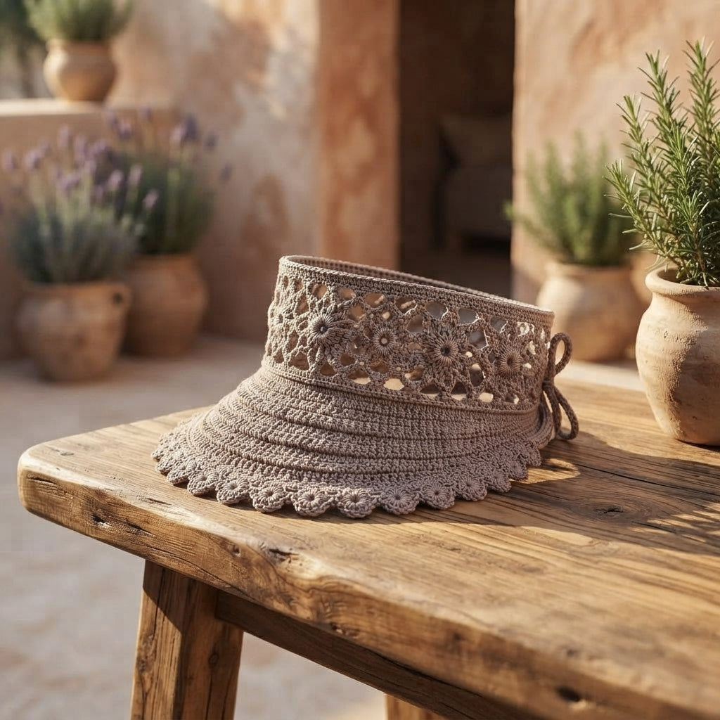 Lovely Sun Hat | Crochet Beach Hat Pattern — Design 2