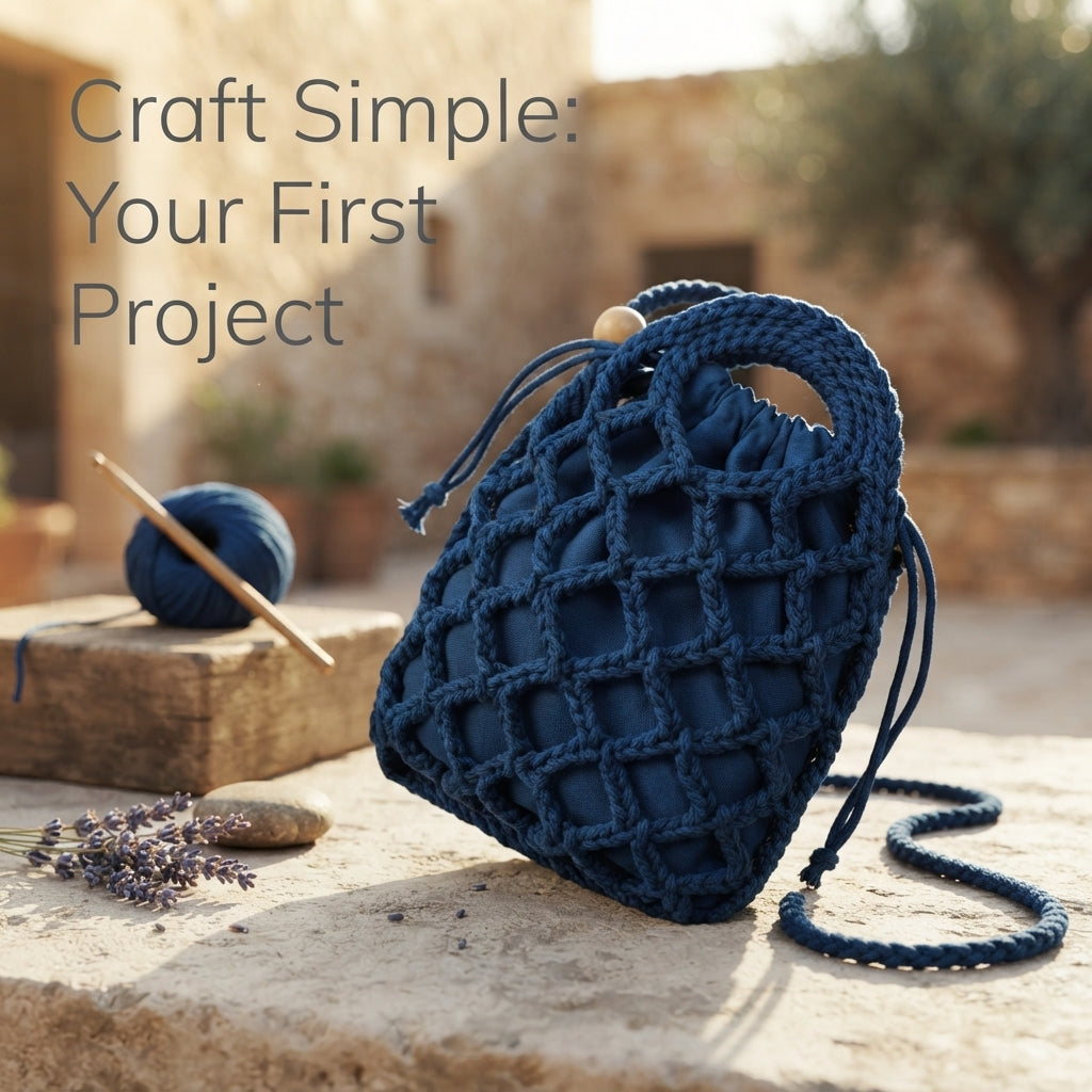 Net Bag Mesh Bag Bag | Crochet Pattern PDF