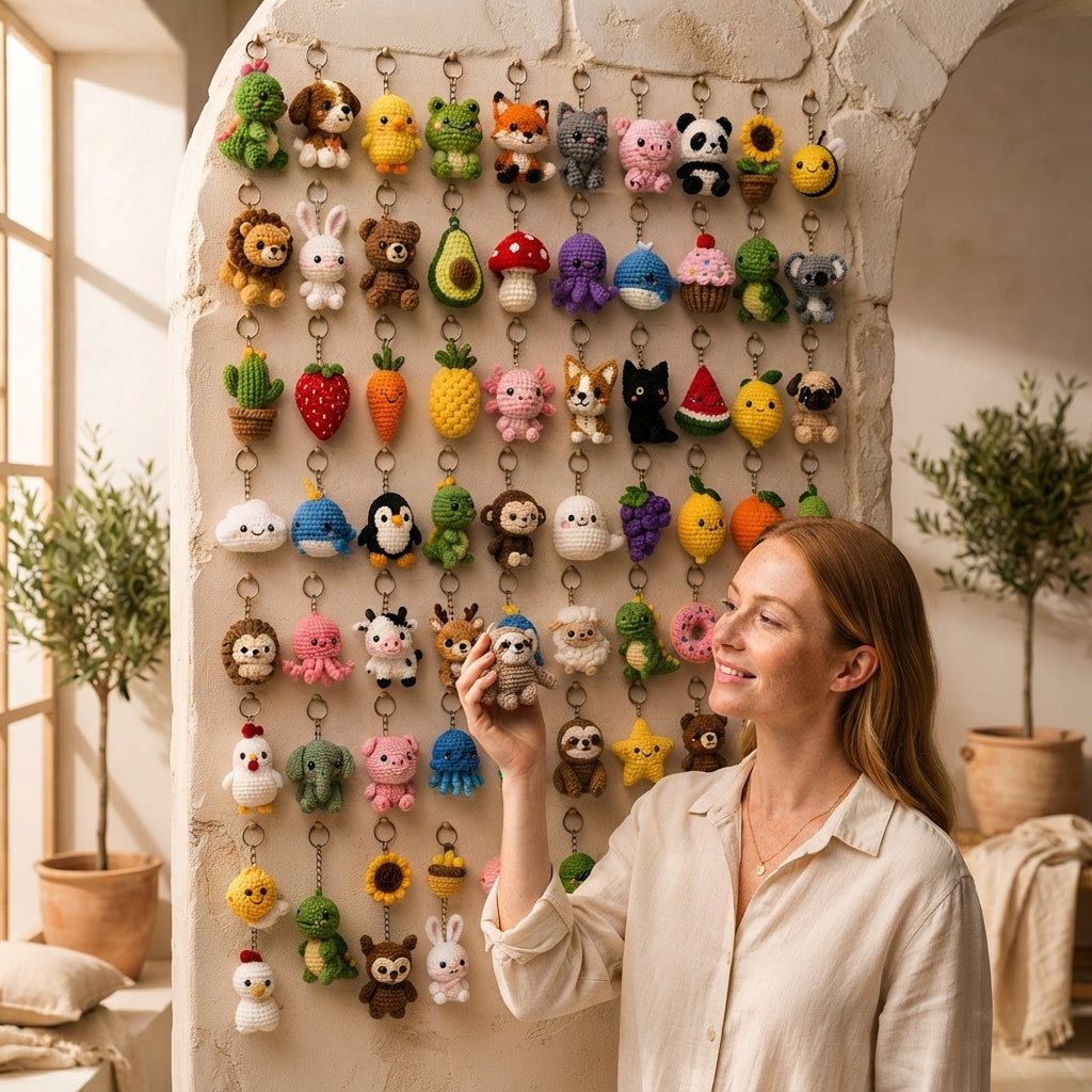 Premium 100+ Mini Charms | Amigurumi Pattern Pack