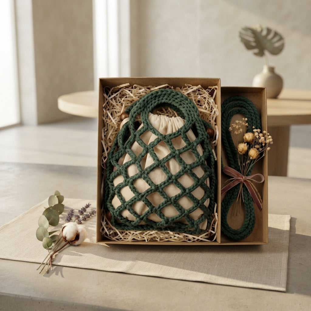 Net Bag Mesh Bag Bag | Crochet Pattern PDF