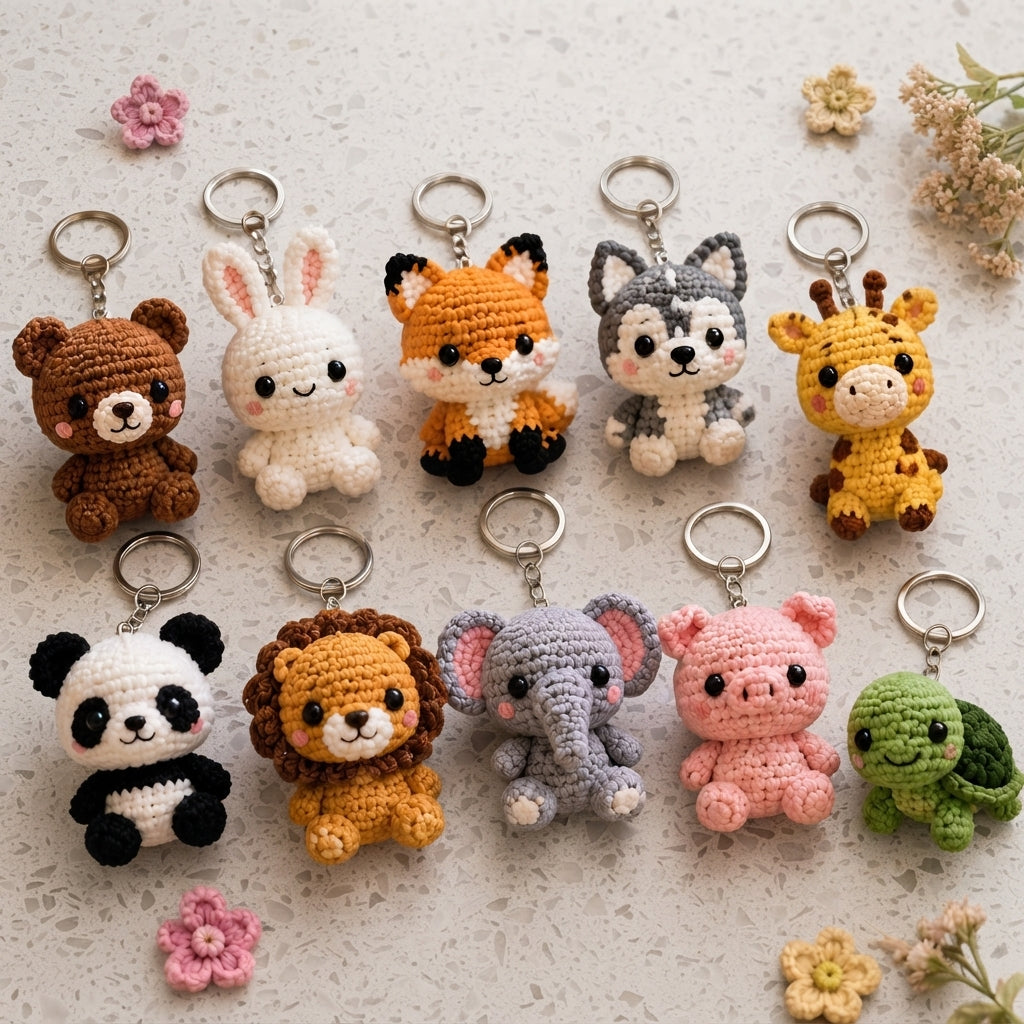 Premium 100+ Mini Charms | Amigurumi Pattern Pack