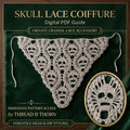 Skull Mesh Bandana | Goth Crochet Pattern PDF