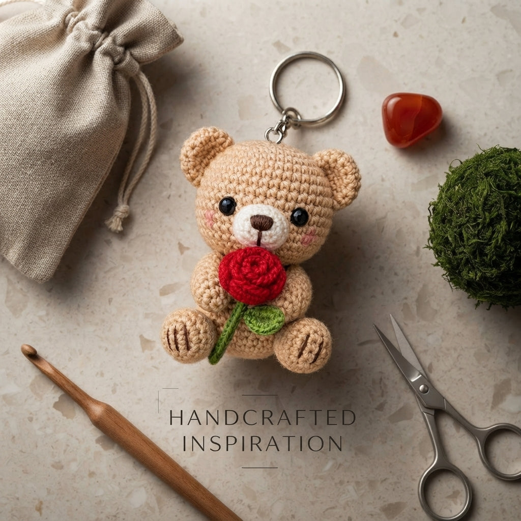 Lovely Keychain Accessory | Crochet PDF Pattern